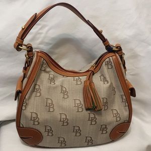 New Dooney & Bourke Tassel Hobo with Side Pockets